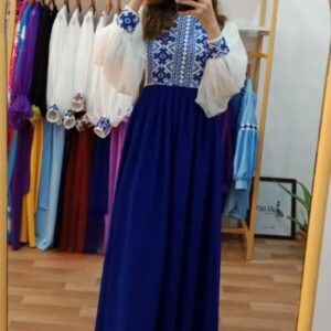 সুন্দরী চেরি জর্জেট গাউন Color 4