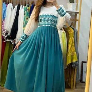 সুন্দরী চেরি জর্জেট গাউন Color 6